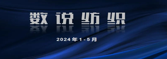 2024年1~5月纺织企业经济效益